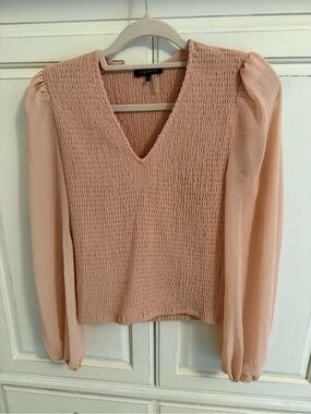 1.STATE Smocked Blouse | Size Small